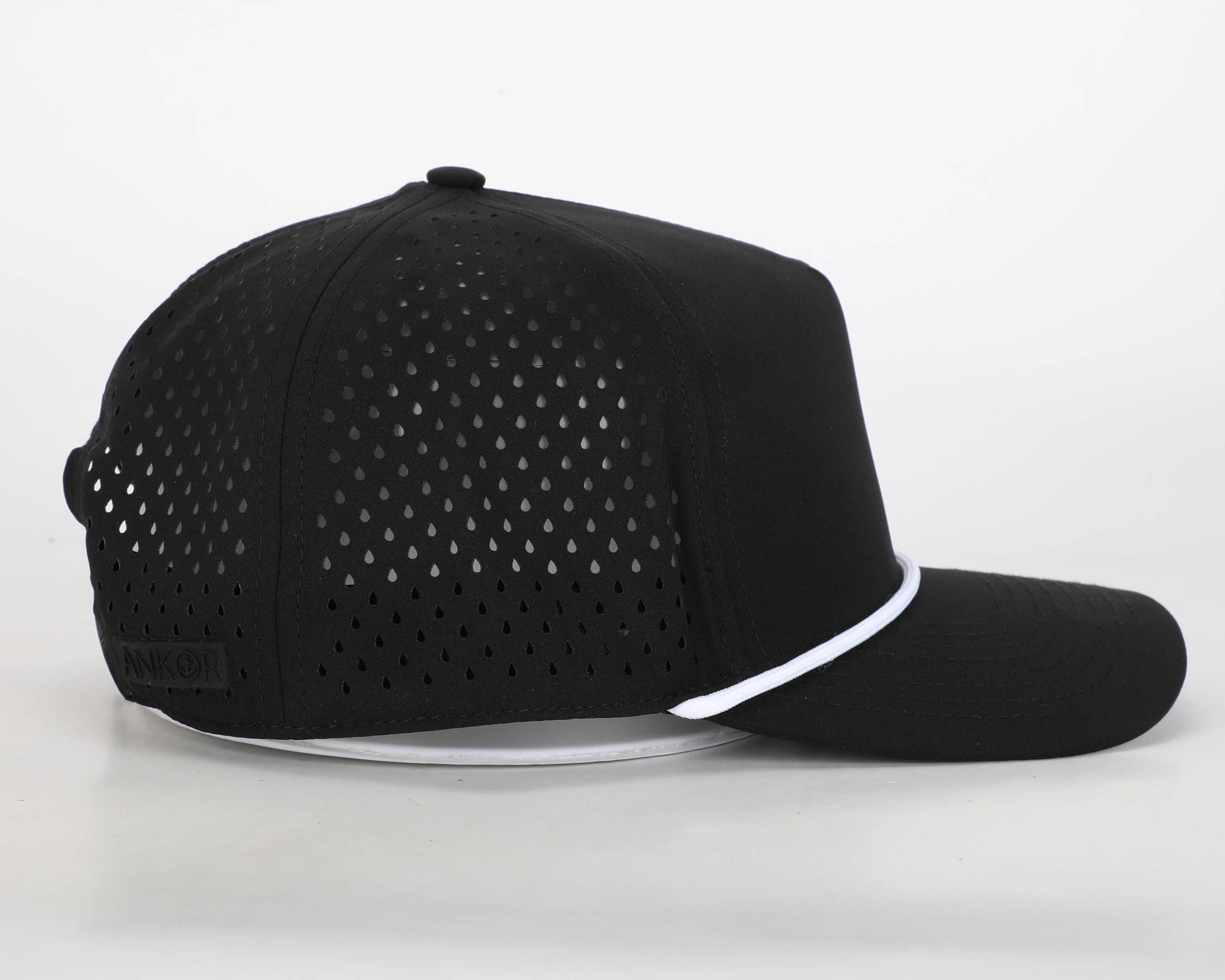 The Destroyer Performance Golf Rope Hat: White