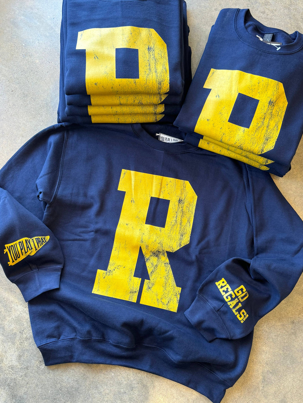 Custom #1 Fan | Gameday Sweatshirt | Graphic Tee: S