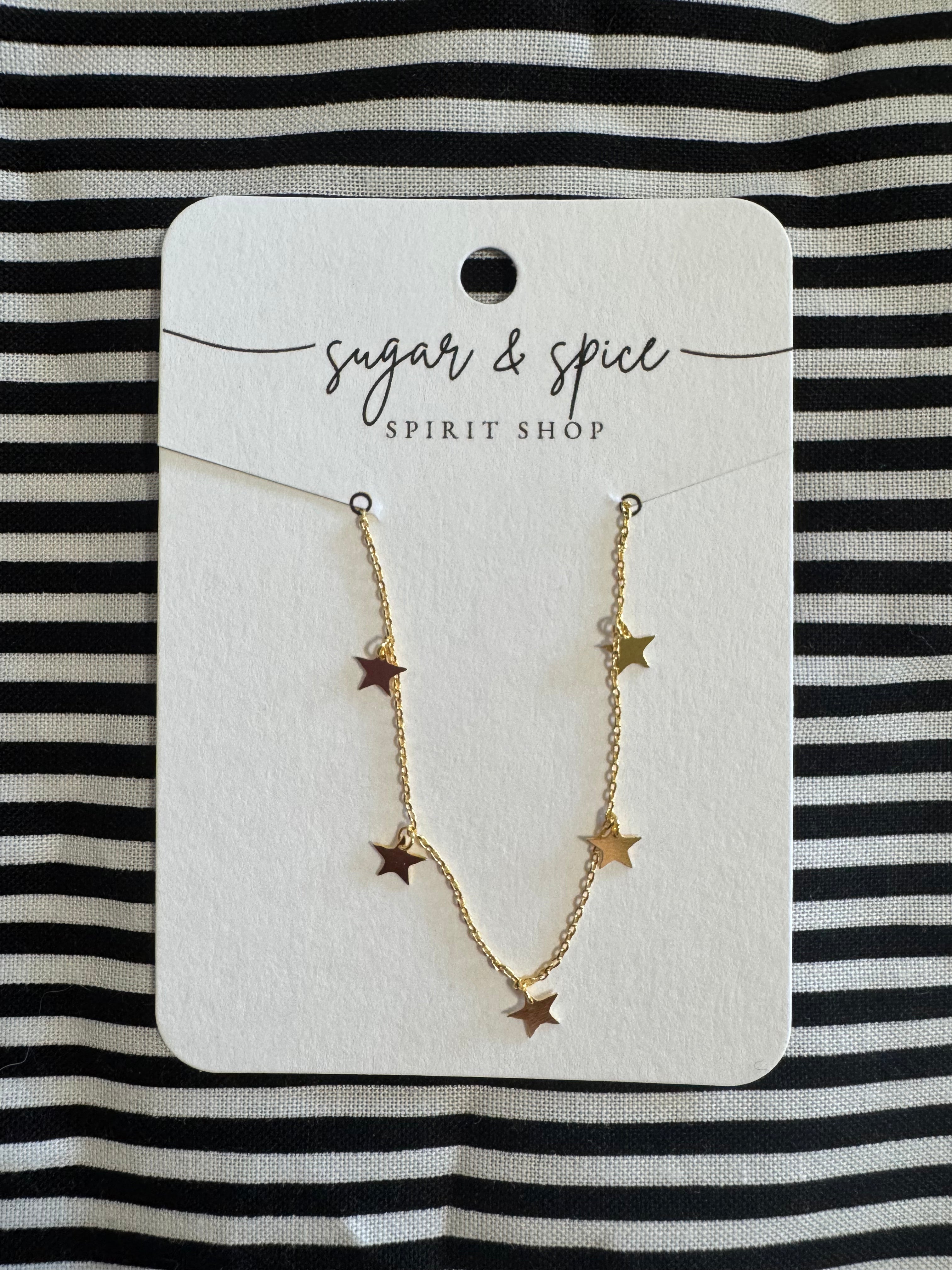 Mini Star Charm Necklace