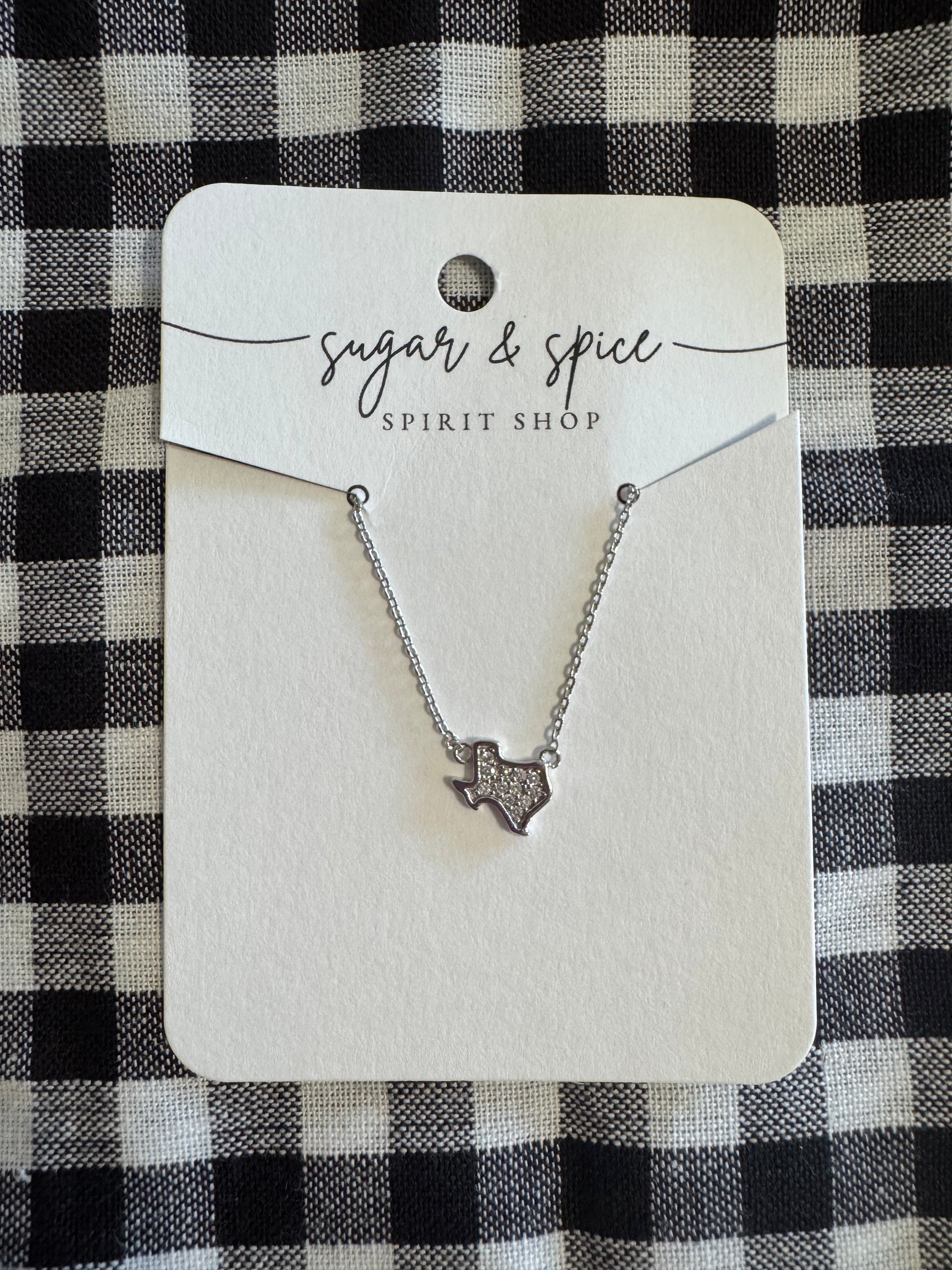 Texas Pendant Necklace