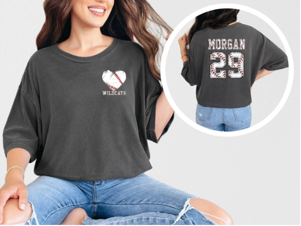 Baseball LOVE T shirt