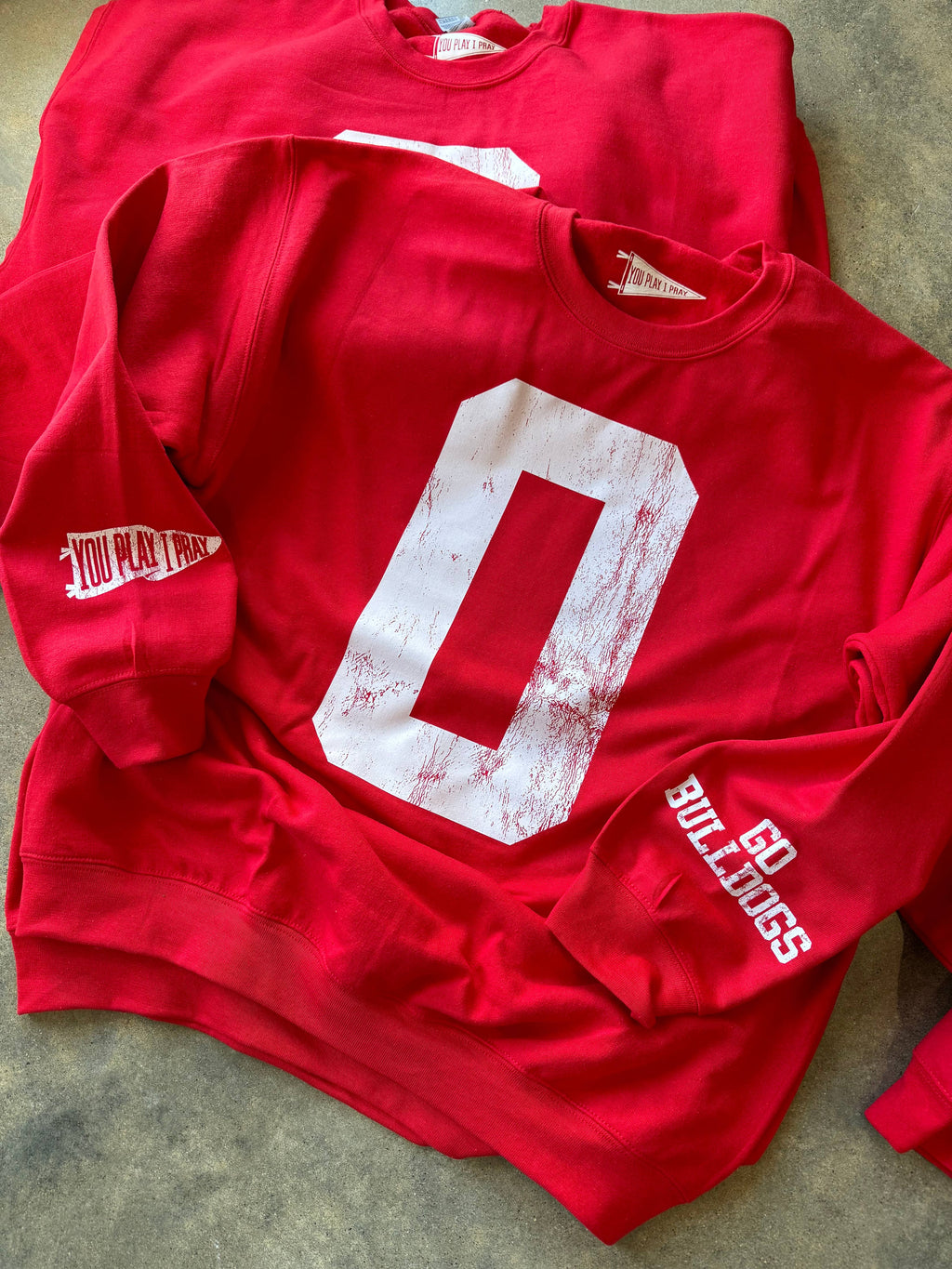 Custom #1 Fan | Gameday Sweatshirt | Graphic Tee: S