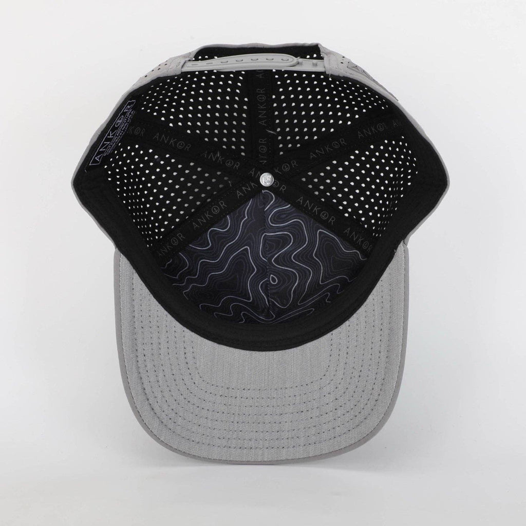 The Destroyer Performance Trucker Hat: Gray